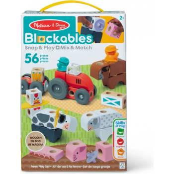 Melissa & Doug Blockables конструктор ферма 56 части (6074894)