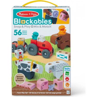Melissa & Doug Blockables конструктор ферма 56 части (6074894)