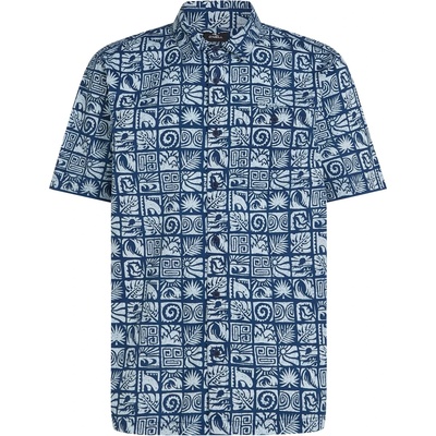 O'Neill Мъжка риза с копчета O'Neill Print Shirt - Dark Blue Bricks - размер XXL (033-3189-0215)