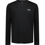 Mons Royale Мъжка фланелка с дълъг ръкав за колоездене Mons Royale Diversion Merino Bike Jersey L/S Cycling jersey - Black (056-3547-0112)