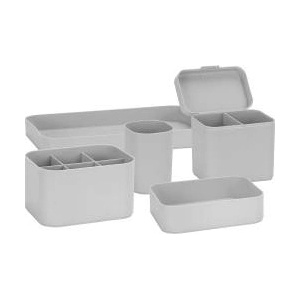 Activeshop Desk Organizer Container Set
