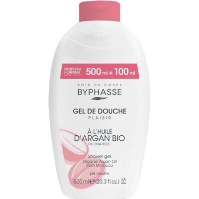 Byphasse Sprchový gel arganový olej 600 ml