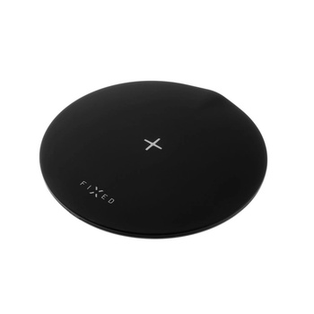 FIXED Безжично зарядно устройство FIXED SlimPad, За телефон, Бързо зареждане, 15 W, Черно (FIXSPAD-BK) (FIXSPAD-BK)