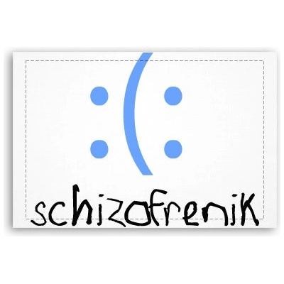 Fotoobraz 60x40 cm malý Schizofrenik