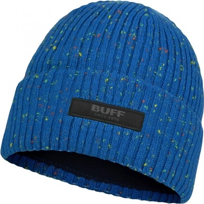 Buff pletená čepice Jörg Olympian blue