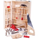 Bigjigs Malý kutil Kufřík s opravdovým nářadím JUNIOR