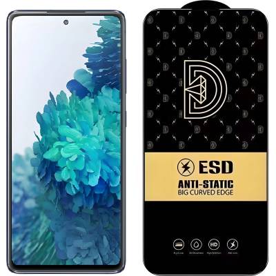 Samsung Diamond антистатично закалено стъкло за Samsung Galaxy S20 FE - Черен KP24226