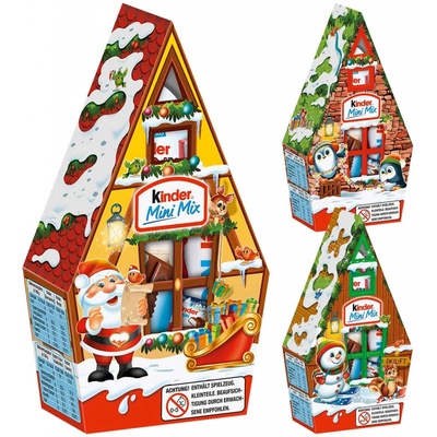 Ferrero Kinder Mini Mix Vianočný domček 76 g