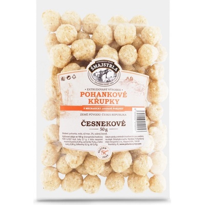 Šmajstrla Pohánkové chrumky cesnakové 50 g