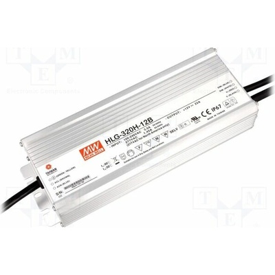 MEAN WELL HLG-320H-12B Napájecí zdroj: spínaný; LED; 264W; 12VDC; 22A; 90÷305VAC; IP67