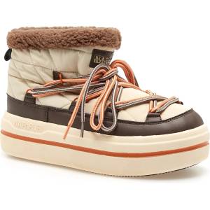 Napapijri Дамски зимни ботуши Napapijri Women's Mid Boot Glacier Winter boots - Humus Beige - размер 9, 5 (US) (121-1189-0216)