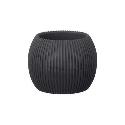 HORECANO - Саксия кактус №3 - Ø14.6xh11.5cm 700ml АНТРАЦИТ (G-363-A) (0126282)