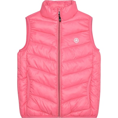 Color Kids Детски синтетичен елек Color Kids Kid's Waistcoat Quilted Synthetic vest - Pink Lemonade - размер 98 (EU) (703-6805-0411)