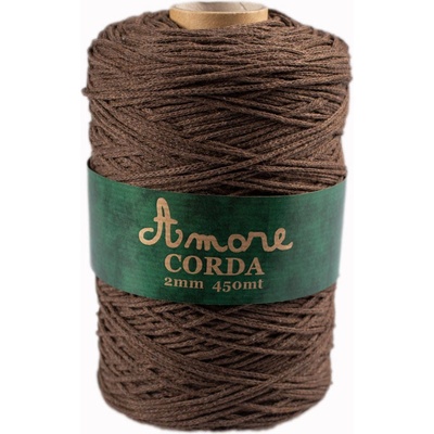 Borgo de Pazzi Amore CORDA 2mm Hnědá 650