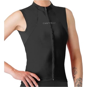 Castelli Потник за колоездене Castelli Women's Sole Sleeveless Jersey Cycling singlet - Black (156-2384-0114)