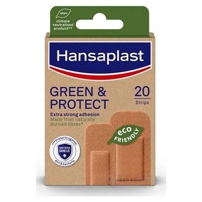 Beiersdorf Hansaplast GREEN & PROTECT udržateľná náplasť, 2 veľkosti 20 ks