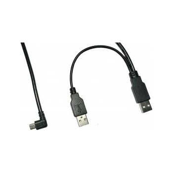 MicroConnect USB2.0 A male to USB2.0 A male + Mini USB male splitter cable for Wacom, 3.0m