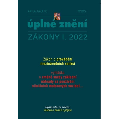 Aktualizace I/5 / 2022 - o provádění mezinárodních sankcí - Poradce s.r.o.