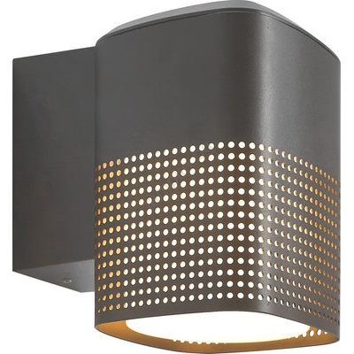 Nordlux - Външно стенно осветително тяло SIDARA 1xE27/15W/230V IP54 антрацит (NX0850)