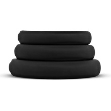 EasyToys Sada krúžkov na penis EXPLORE RING 3 ks čierna