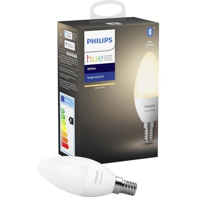 Philips Hue White žiarovka E14 5.5W/470lm sviečka 2700K BlueTooth
