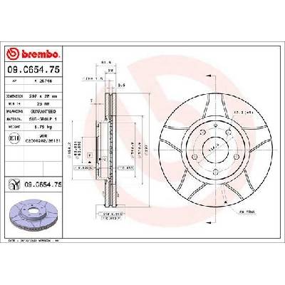 BREMBO 09.C654.75