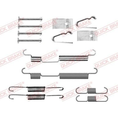 Súprava príslušenstva, brzdové čeľuste QUICK BRAKE 105-0054