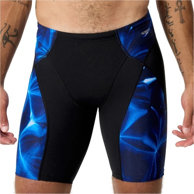 Speedo Мъжки бански слипове Speedo Endurance+ Max Compression Jammer Swim brief - Anthracite / Deep Sapphire - размер 7 (EU) (050-1891-0217)
