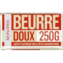 Monoprix Jemné máslo 250 g
