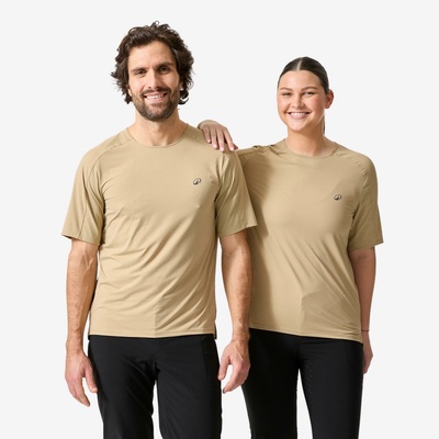 Rockrider 500 krátky rukáv béžový Unisex