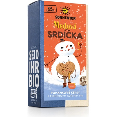 Sonnentor Medová srdíčka bezlepková bio 100 g