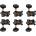 Schaller GrandTune 3L/3R Black Chrome Тунинг част за китара (10510423.41.30)