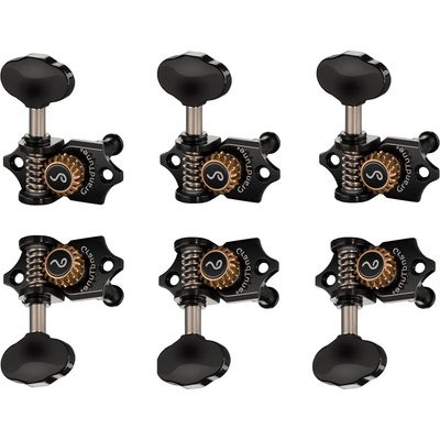 Schaller GrandTune 3L/3R Black Chrome Тунинг част за китара (10510423.41.30)