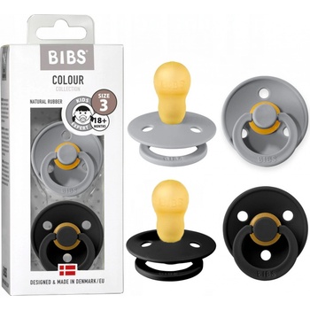 Bibs Colour kaučuk 2ks Cloud Black 130270