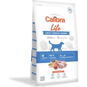 Calibra Dog Life Възрастен Среден Породен Пиле 2, 5 кг