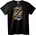 NOONEBRAND Тениска King Skulls с пламъци - M, White