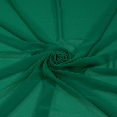 Šifon 226 smaragdově zelený, š.145
