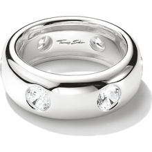 Thomas Sabo TR2519 051 14 prstýnek with white zirconia stones Silver