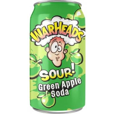 Warheads Sour Green Apple 355 ml