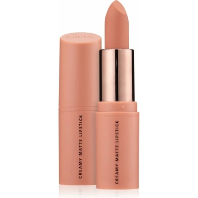 MUA Makeup Academy Creamy Matte krémový rúž s matným efektom Super Nude 3,2 g