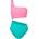 Pepe Jeans Бански гащета Pepe jeans Maxine swimming shorts - Green / Pink (Multi)