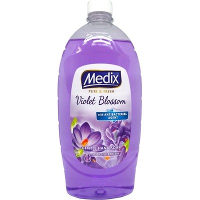 MEDIX течен сапун, Violet Blossom, С антибактериална съставка, 800мл