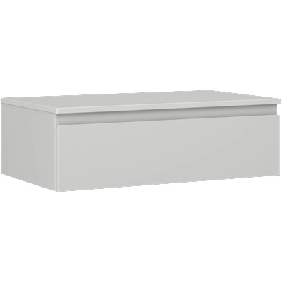 Mexen Orio баня шкаф за мивка 80 см с плот, 1 чекмедже, сив мат - 91A10-08023-1-BFC62 (91A10-08023-1-BFC62)