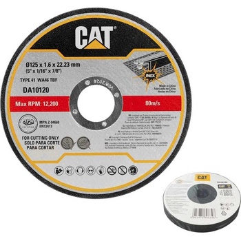 Caterpillar Диск за метал cat da10120 125х1.6мм 10бр. к-т (3512702)