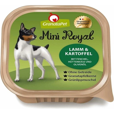 GranataPet Mini Royal Adult Dog Jehněčí a brambory 150 g