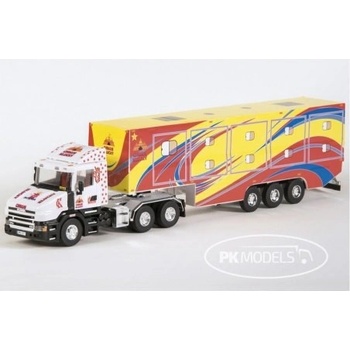 Monti Systém MS 1380.2 CIRKUS KLUCKY Scania obytný návěs 2 1:48
