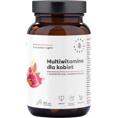 Aura Herbals Multivitamin pro ženy Mikrokapsle 60 kapslí