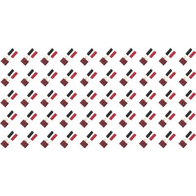 Fusion Konektor Deans baterie se smrťovacími bužírkami 50ks