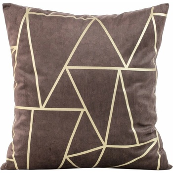 Takoy Zamatová BLINK 29 so zlatou geometrickou potlačou-HF-391087 45 x 45 cm