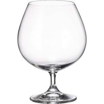 Crystal Bohemia Poháre na koňak COLIBRI 6 x 690 ml